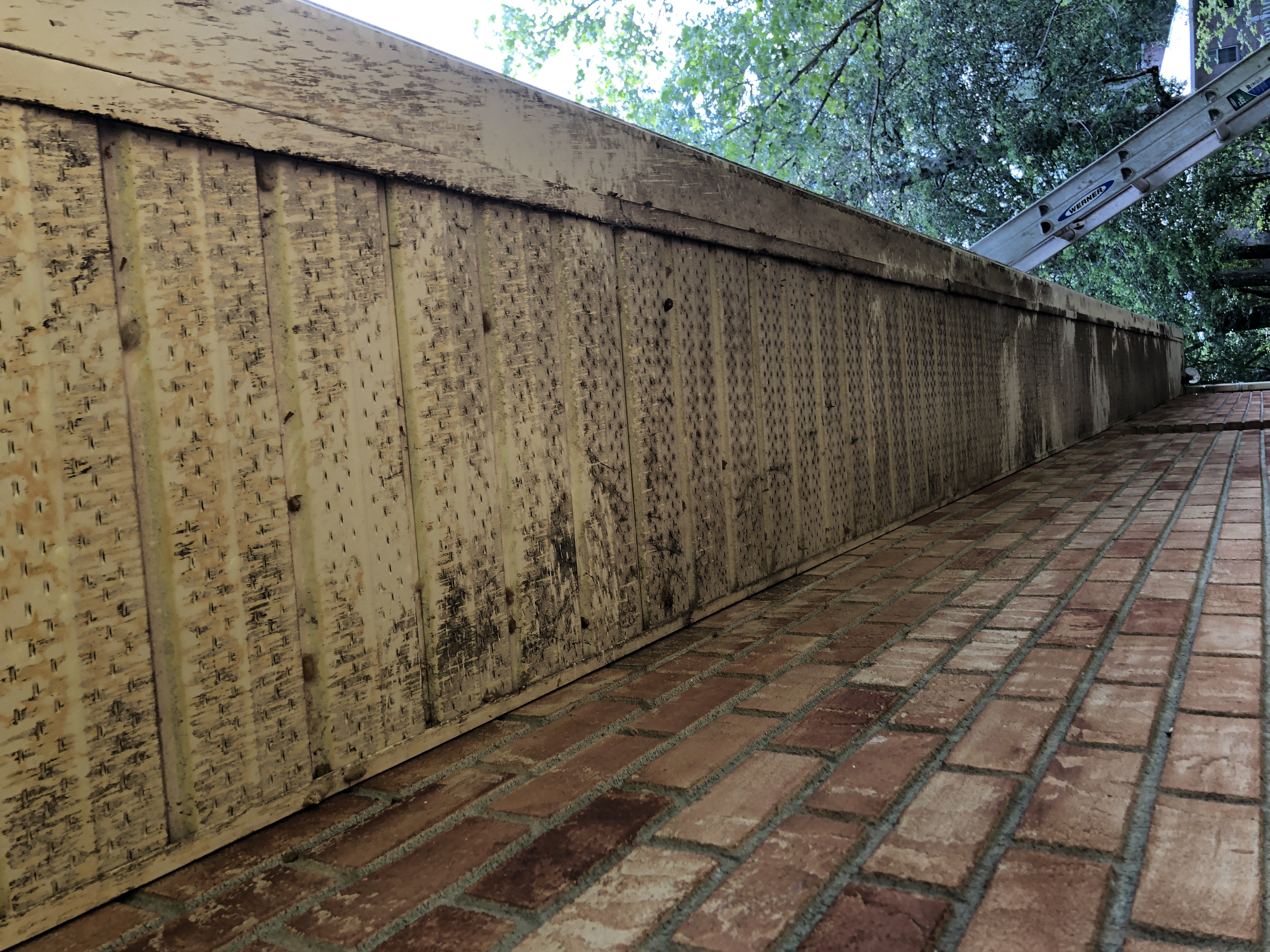 Grubby Fascia and Sofit Look Like New After Our Top Quality Pressure Washing Services in Deland Florida